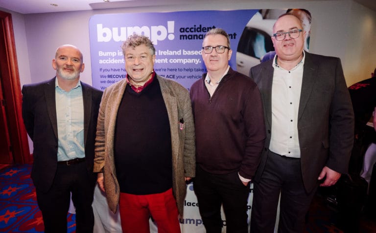 Northern Ireland Accident Management Specialist Bump Sponsors MLN Summit Bump Accident Management with Rory Sutherland at MLN Summit Belfast